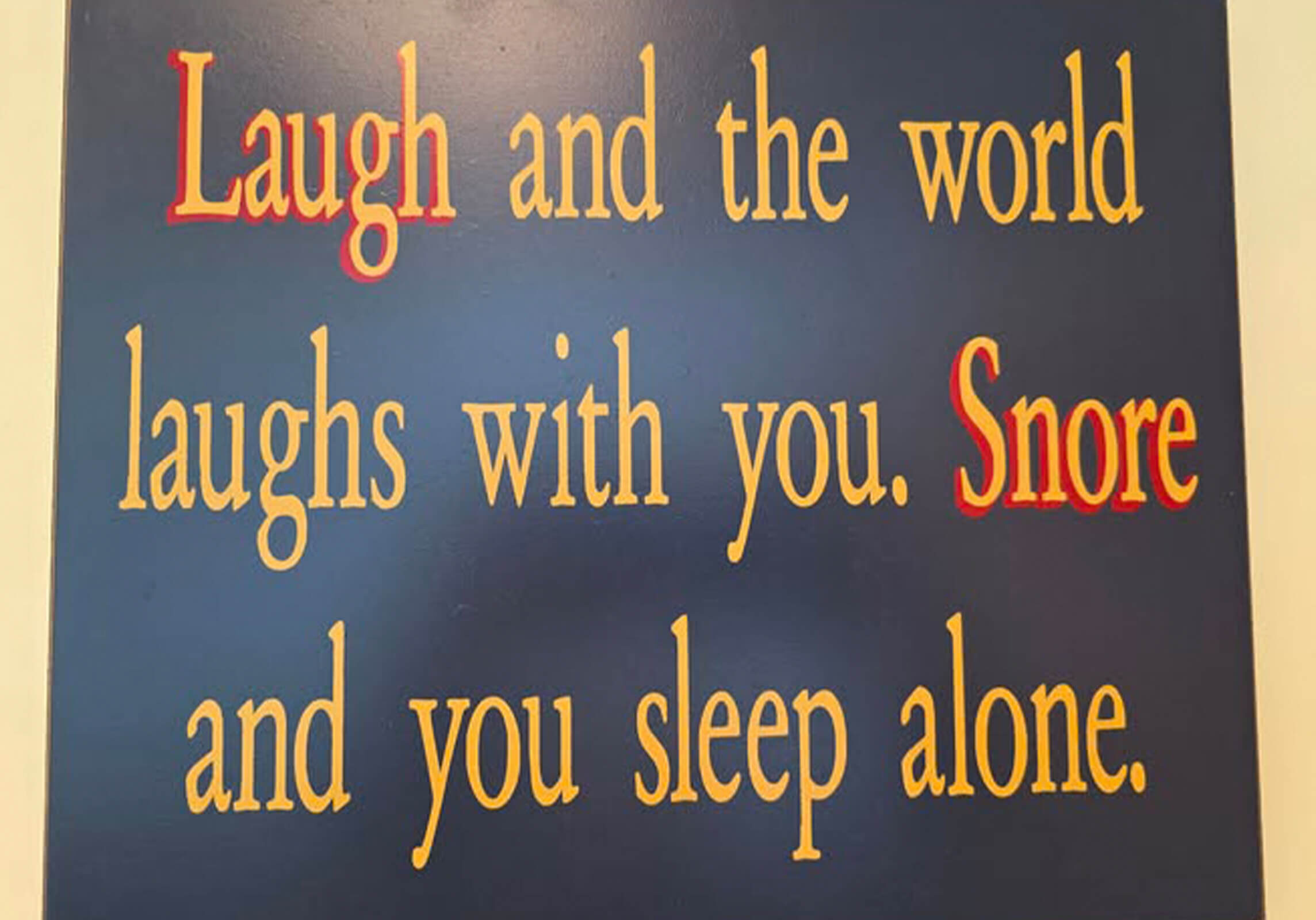 laugh This image includes a funny quote about laughter bringing people together.